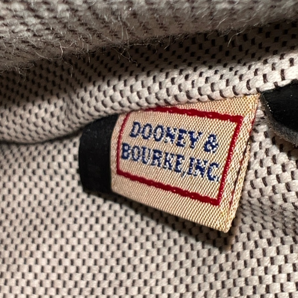 Dooney & Bourke Pebbled Leather All Weather Leather Bag/Satchel, Minimalist - Picture 12 of 14